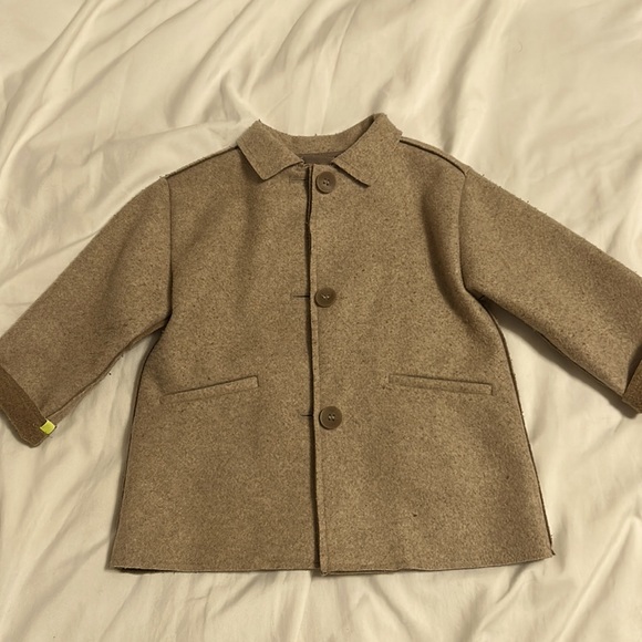 Zara Jackets & Coats Zara Baby Pea Coat 218 Months Poshmark